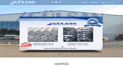 Desktop Screenshot of gulsanmetal.com.tr